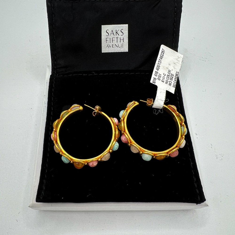 Sylvia Toledano Candies Multi Stone Earrings - Picture 3 of 4